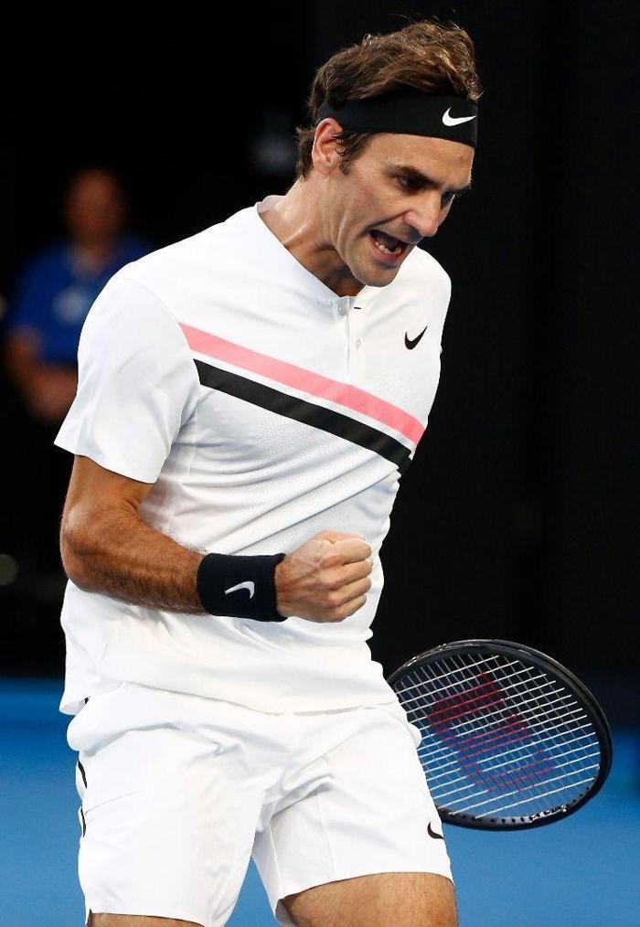 Roger Federer çılgına döndü