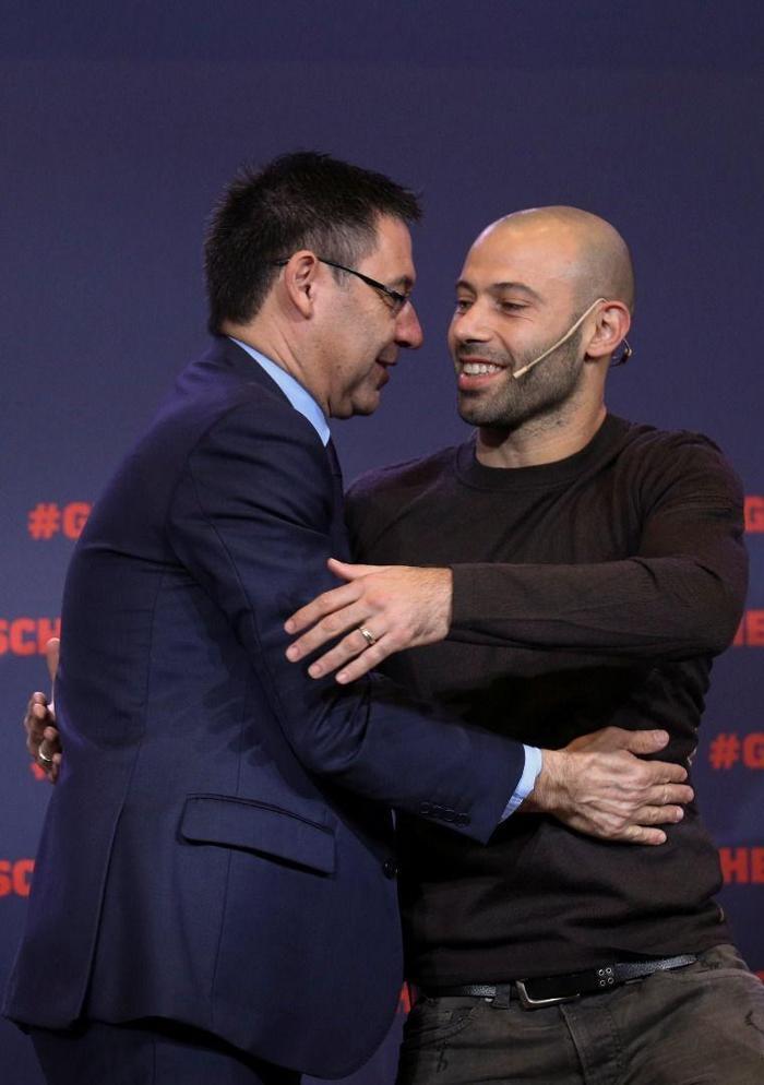 Javier Mascherano Barcelonaya veda etti