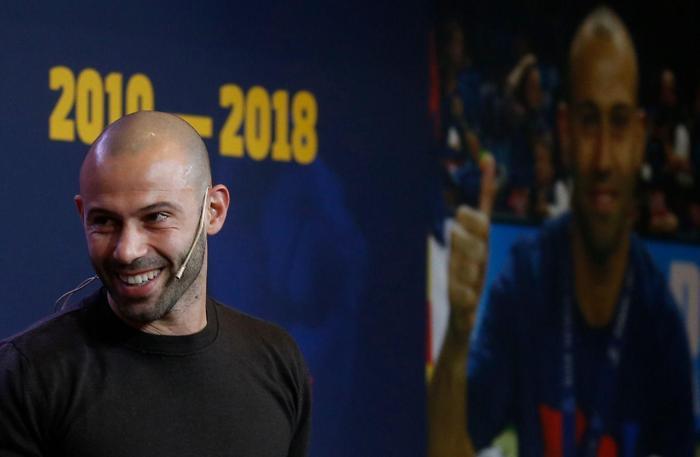Javier Mascherano Barcelonaya veda etti