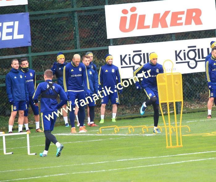 Fenerbahçe idmanında 6 önemli eksik