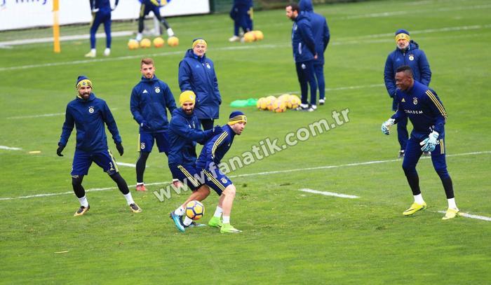 Fenerbahçe idmanında 6 önemli eksik