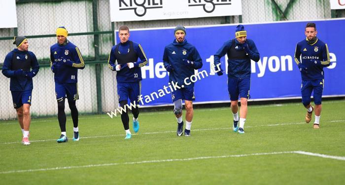 Fenerbahçe idmanında 6 önemli eksik