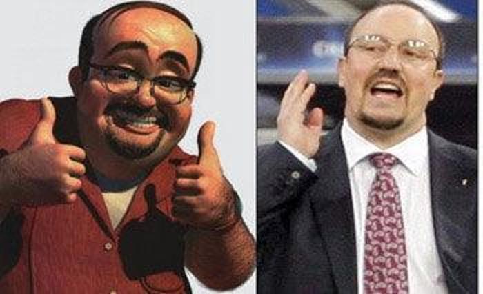 RAFAEL BENITEZ AL THE TOY COLLECTOR