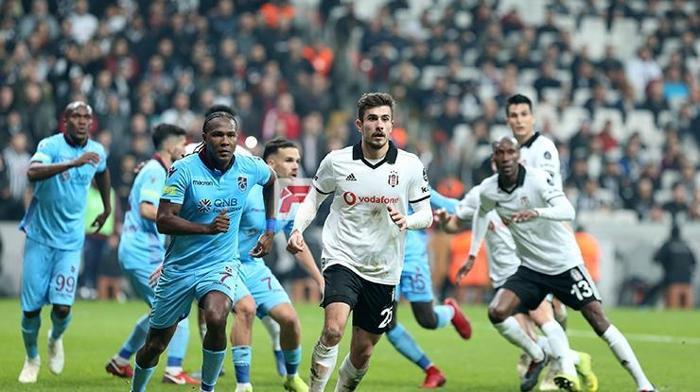 Beşiktaş - Trabzonspor maçından kareler