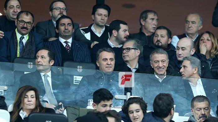 Beşiktaş - Trabzonspor maçından kareler