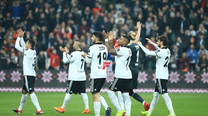 Beşiktaş - Trabzonspor maçından kareler