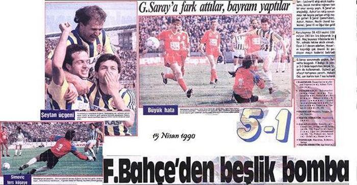 Galatasarayın ligdeki en farklı yenilgileri