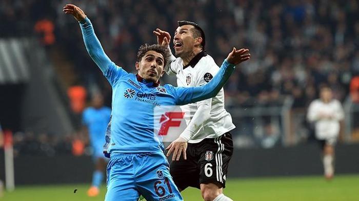 Beşiktaş - Trabzonspor maçından kareler