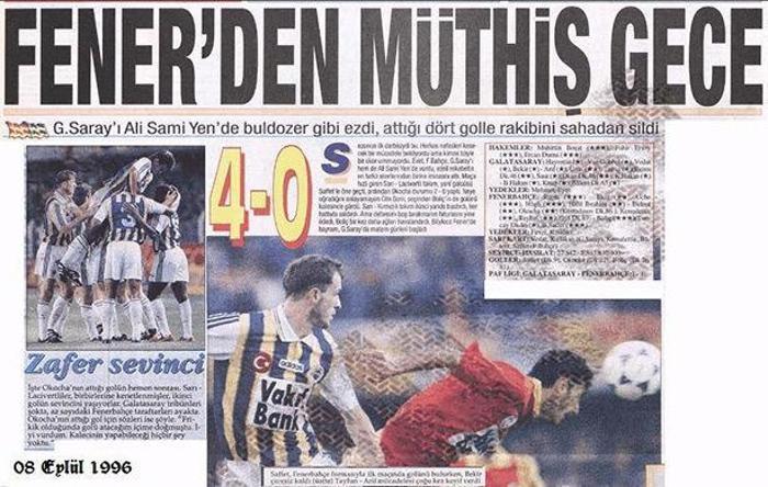 Galatasarayın ligdeki en farklı yenilgileri