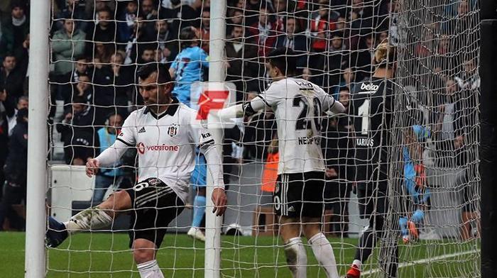 Beşiktaş - Trabzonspor maçından kareler