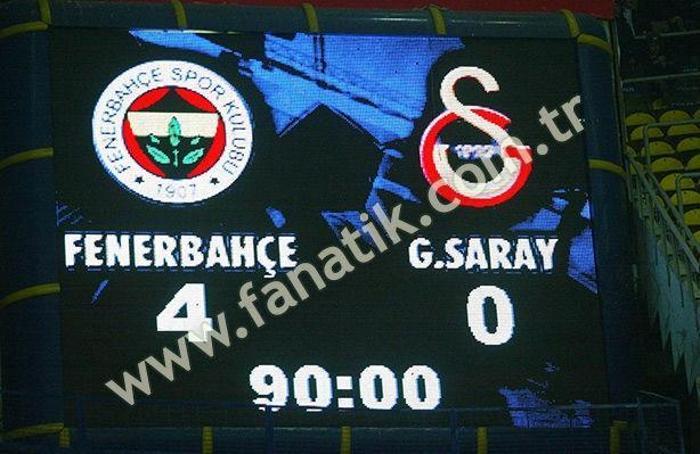 Galatasarayın ligdeki en farklı yenilgileri