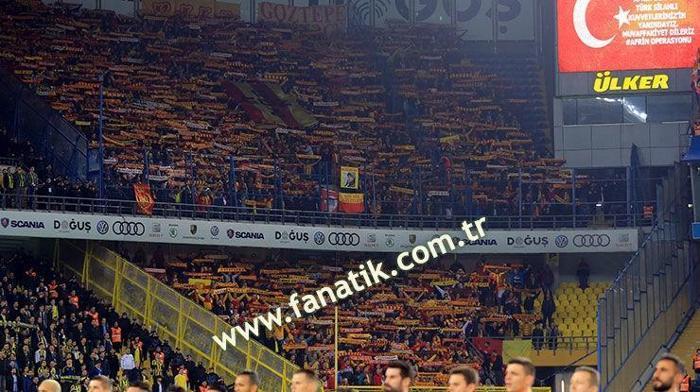 Fenerbahçe-Göztepe maçından kareler..