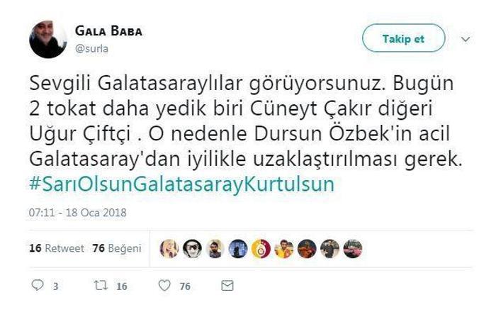 Uğur Çiftçi adını duyan Galatasaray taraftarı çıldırdı