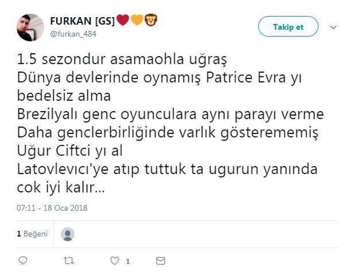 Uğur Çiftçi adını duyan Galatasaray taraftarı çıldırdı