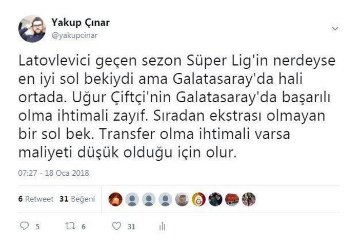 Uğur Çiftçi adını duyan Galatasaray taraftarı çıldırdı