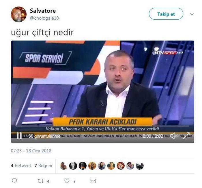 Uğur Çiftçi adını duyan Galatasaray taraftarı çıldırdı
