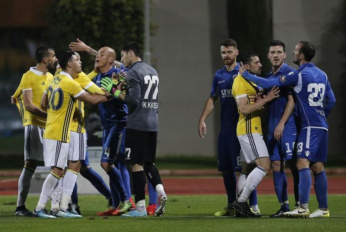 Fenerbahçe-Kukesi maçına damga vuran olay