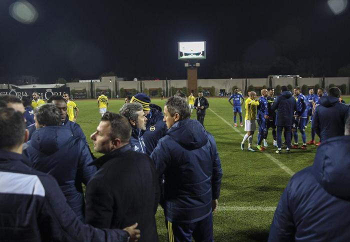 Fenerbahçe-Kukesi maçına damga vuran olay