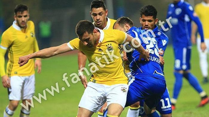 Fenerbahçe-Kukesi maçına damga vuran olay