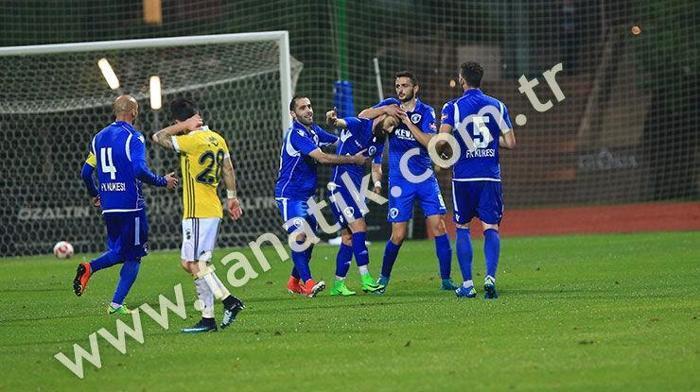Fenerbahçe-Kukesi maçına damga vuran olay