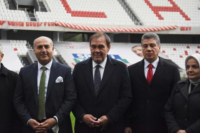 Alsancak Mustafa Denizli Stadının açılışını Cumhurbaşkanı Erdoğan yaptı