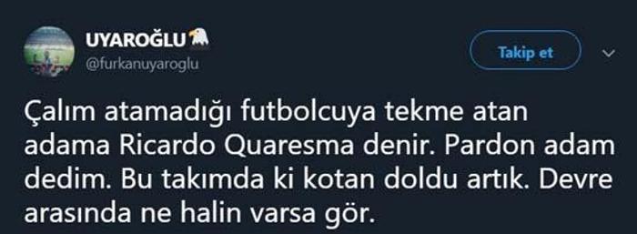 Quaresmaya büyük tepki Şaklabanlık