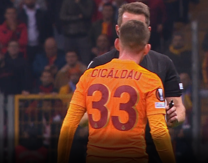 Galatasaray-Marsilya maçında olay Gueye, Cicaldauyu çıldırttı