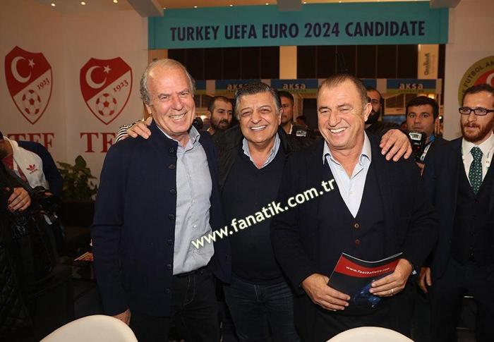 Fatih Terim, Yılmaz Vural ve Mustafa Denizli bir arada