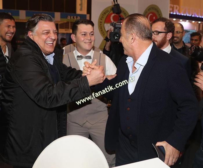 Fatih Terim, Yılmaz Vural ve Mustafa Denizli bir arada