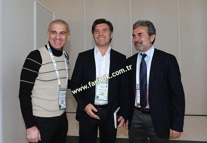 Fatih Terim, Yılmaz Vural ve Mustafa Denizli bir arada