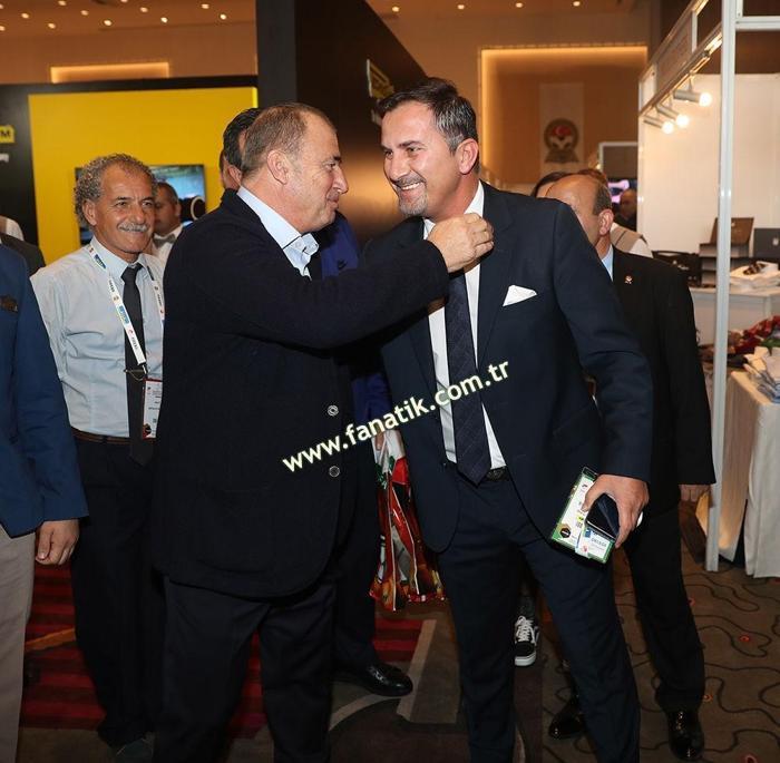 Fatih Terim, Yılmaz Vural ve Mustafa Denizli bir arada