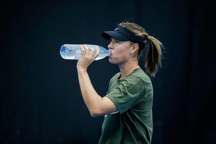 Maria Sharapova Avustralya Açık hazırlıklarına başladı