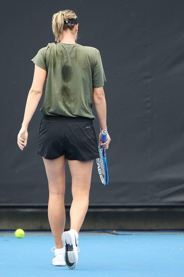 Maria Sharapova Avustralya Açık hazırlıklarına başladı