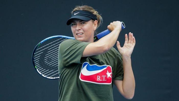 Maria Sharapova Avustralya Açık hazırlıklarına başladı