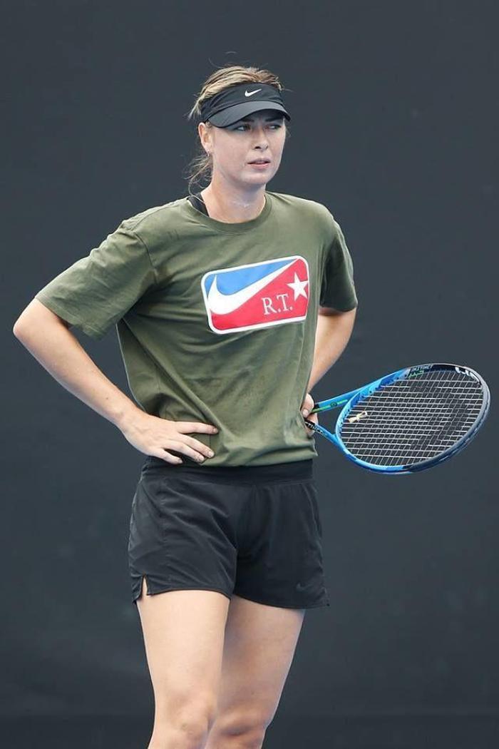 Maria Sharapova Avustralya Açık hazırlıklarına başladı