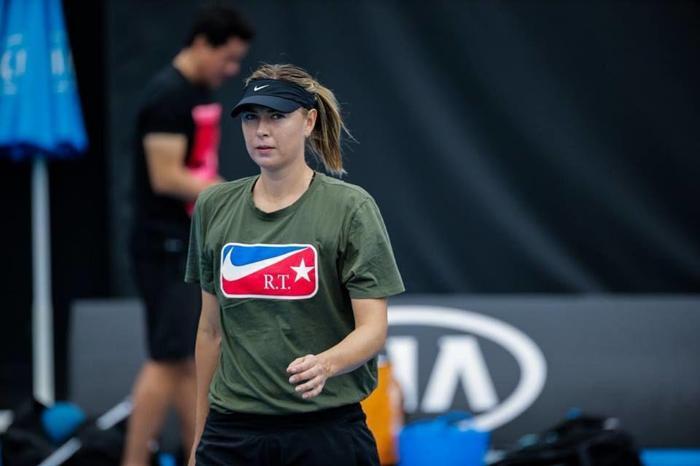 Maria Sharapova Avustralya Açık hazırlıklarına başladı