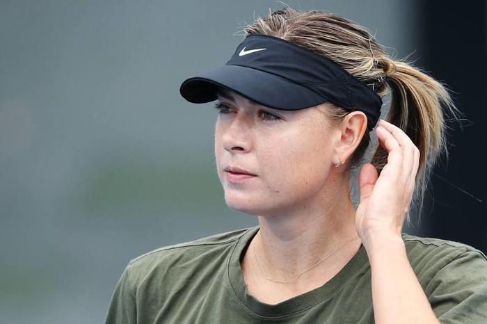 Maria Sharapova Avustralya Açık hazırlıklarına başladı