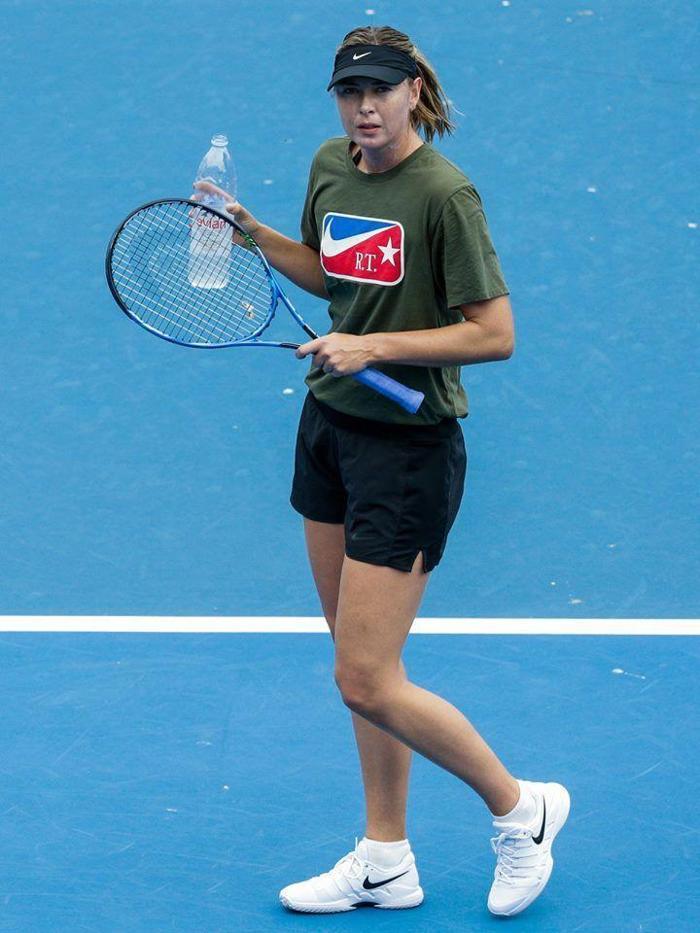 Maria Sharapova Avustralya Açık hazırlıklarına başladı