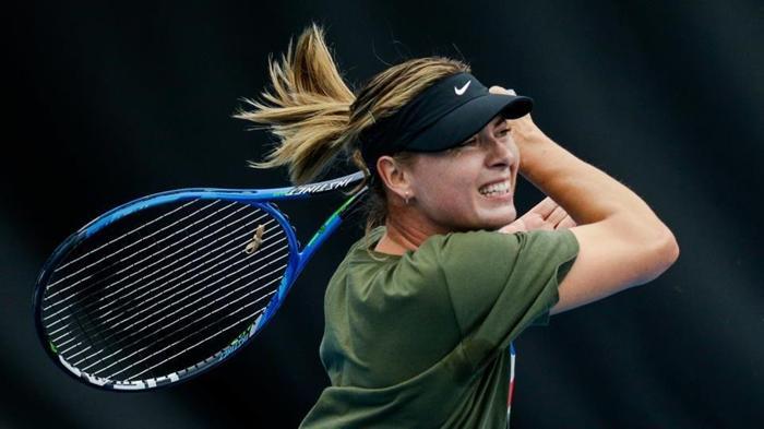 Maria Sharapova Avustralya Açık hazırlıklarına başladı