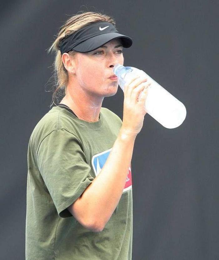 Maria Sharapova Avustralya Açık hazırlıklarına başladı