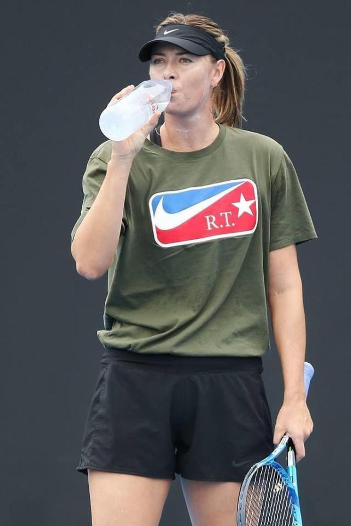 Maria Sharapova Avustralya Açık hazırlıklarına başladı