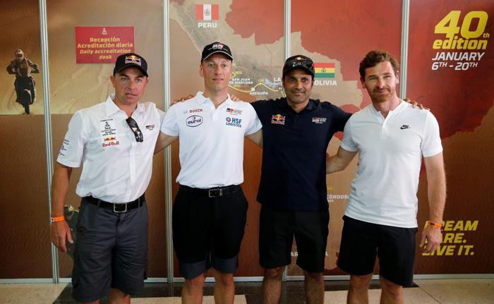 Andre Villas Boas Dakar Rallisinde
