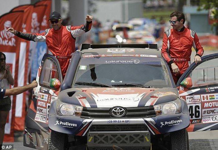 Andre Villas Boas Dakar Rallisinde