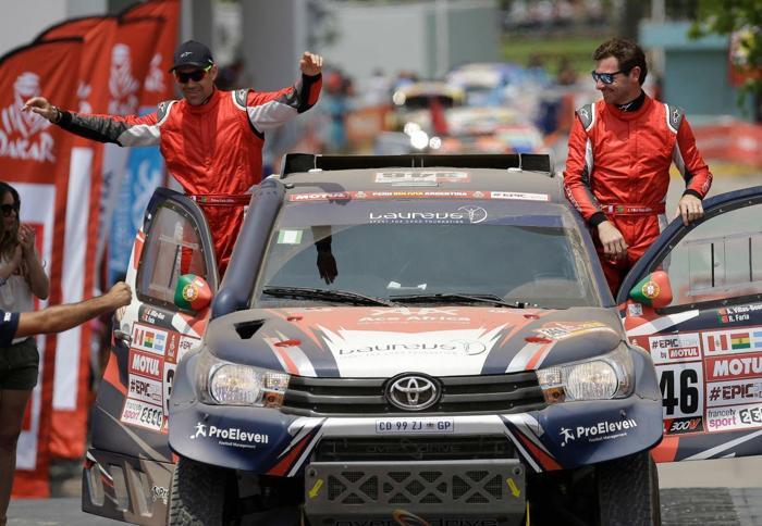 Andre Villas Boas Dakar Rallisinde