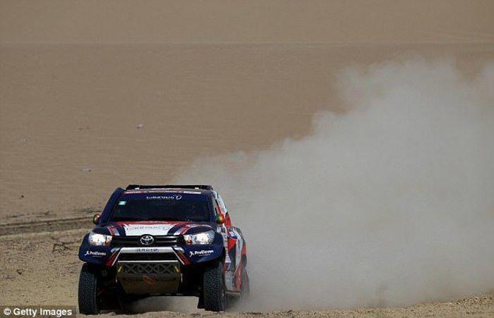 Andre Villas Boas Dakar Rallisinde