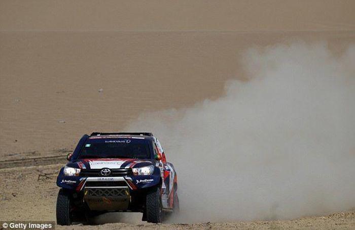 Andre Villas Boas Dakar Rallisinde