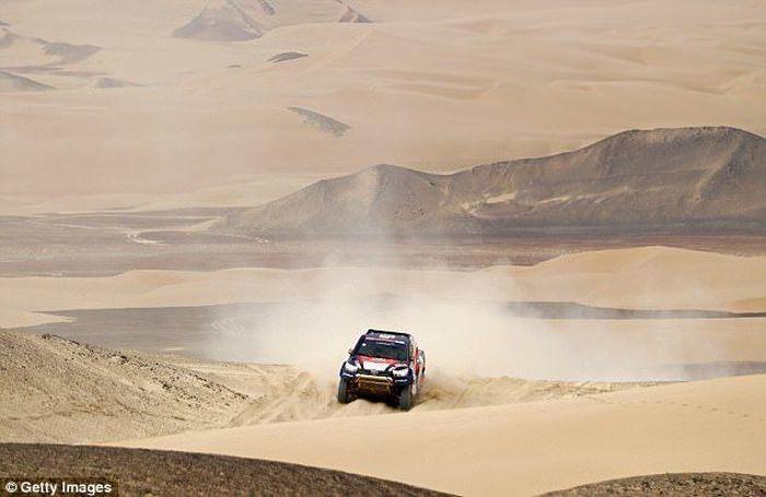 Andre Villas Boas Dakar Rallisinde