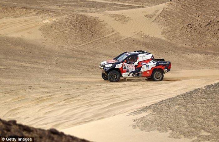 Andre Villas Boas Dakar Rallisinde