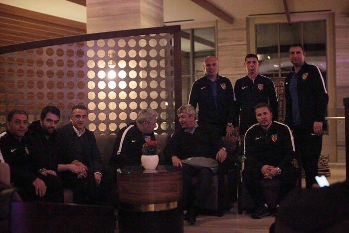 Lucescu takımların kamplarını dolaştı