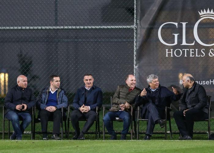 Lucescu takımların kamplarını dolaştı
